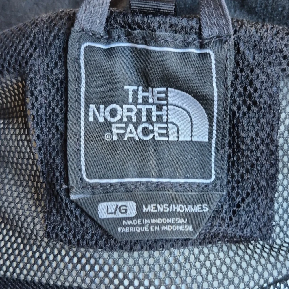 THE NORTH FACE Grey Black Nylon‎ Hyvent Mens Large Full Zip Jacket TNF